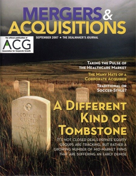 A Hands On Approach. Executing a turnaround is no easy task., by John M. Collard, 
spells out the guidelines to get an under-performing company up to speed, 
published by Mergers & Acquisitions, The Dealmaker's Journal, SourceMedia, Inc.