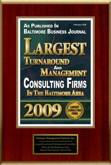 Book of Lists:  Turnaround Management and Consulting Firms in Baltimore Area
published by Baltimore Business Journal